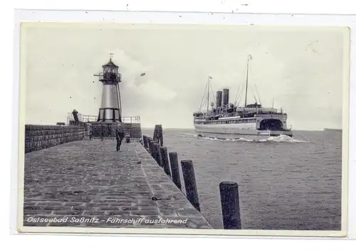 FÄHREN / Ferry - Sassnitz, "Deutschland", 193..