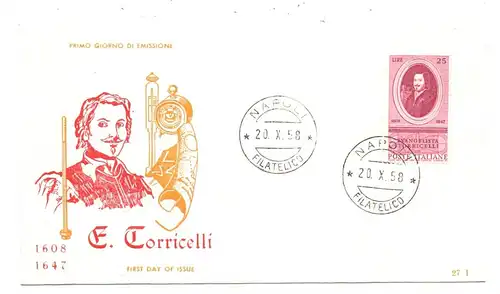 ITALIA, 1958, Unificato 842, Piancastelli