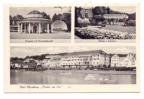 4933 BAD MEINBERG, Partie am See, Kurpark, Schloß & Kurheim,196.