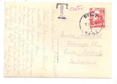 SLOVENIJA - CELJE, Bahnhof / Station / La Gare, Panorama, 1955