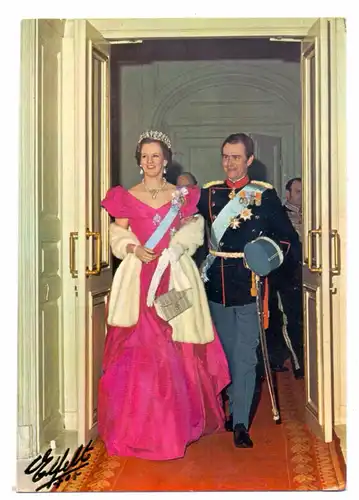 MONARCHIE - DANMARK / DÄNEMARK, Majestaet Dronning Margarethe II & Prins Henrik