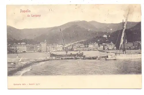 I 16035 RAPALLO, Panorama, ca. 1905