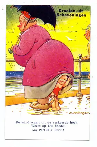 NL - ZUID-HOLLAND - SCHEVENINGEN, Humor, Artist: Tempest