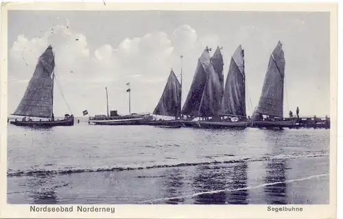 2982 NORDERNEY, Segelbuhne, 1929