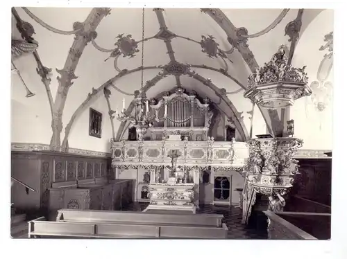 MUSIK - Kirchenorgel / Orgue de l'Eglise / Organ / Organo - BURGK, Schloßmuseum, Silbermann-Orgel