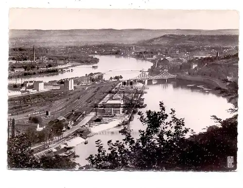 F 69000 LYON, Vue airiennne Confluent du Rhone et de la Saone