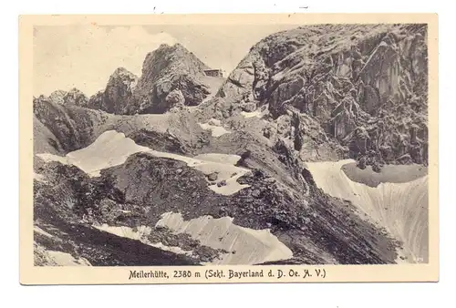 8100 GARMISCH - PARTENKIRCHEN, Meilerhütte, 1921