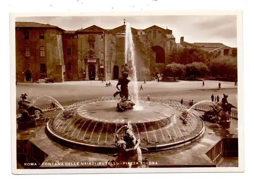 I 00100 ROMA / ROM, Fontana della Naiadi (Rutelli), Piazza Esedra