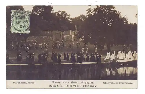 UK - ENGLAND - GLOUCESTERSHIRE, Histotrical Pageant, Epis. 1, The Torch Bearers