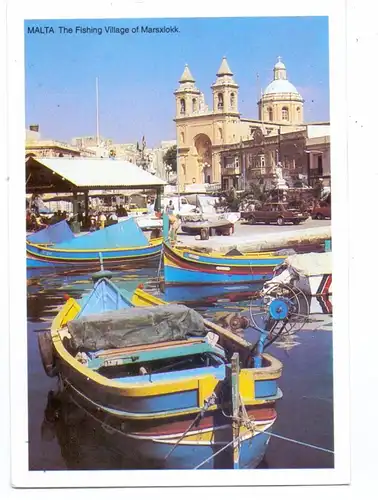 MALTA - MARSXLOKK, harbour