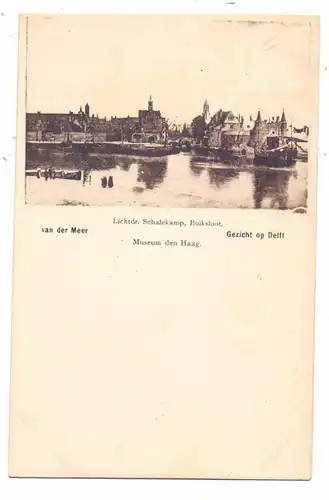 NL - ZUID-HOLLAND - DELFT, Hist. Tekening