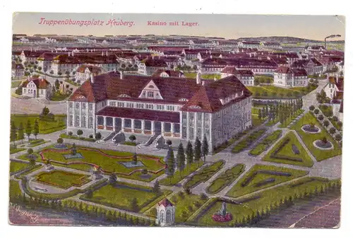 MILITÄR - Truppenübungsplatz Heuberg, Kasino, 1922, Druckstelle