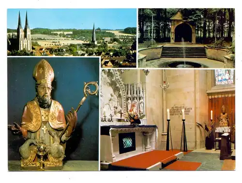 4425 BILLERBECK, Ludgerus-Dom, Mehrbild-AK