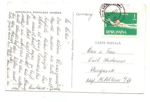 ROMANIA - MAMAIA, 1963