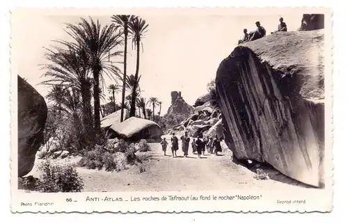 MAROC - Anti-Atlas, Les roches de Tafraout (Napoleon), 1956 nach Berlin befördert