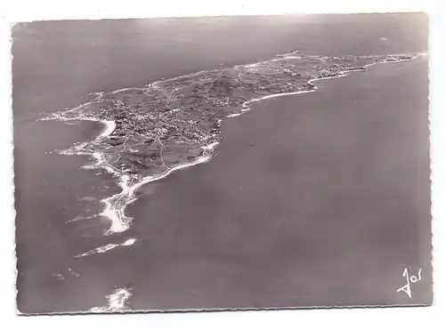 F 56170 QUIBERON, Presqu'ile de Quiberon, vue airienne, 1959