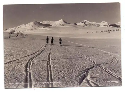 NORGE - Rondaen - mot Smiubelgen og Rondeslottet