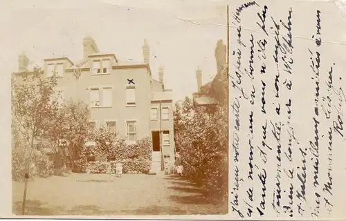 UK - ENGLAND - LONDON-BALHAM; single house,1905, photo pc.