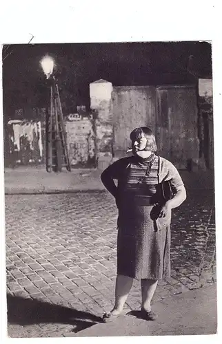 F 75000 PARIS, Le belle de nuit, Prostitution 1933, modern Repro