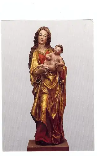 5524 KYLLBURG - ST. THOMAS, ehem. Zisterzienserinnenabtei, Madonna 1480