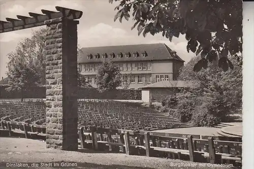 4220 DINSLAKEN, Burgtheater mit Gymnasium