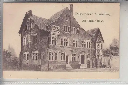 4000 DÜSSELDORF, EREIGNIS, Ausstellung 1902, Alt-Trierer Haus,