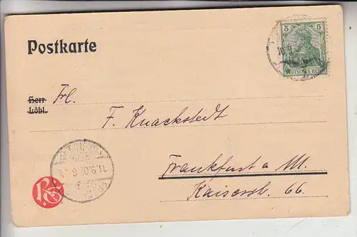 6050 OFFENBACH, Rudhard'sche Gießerei auf der Ausstellung 1902 in Düsseldorf
