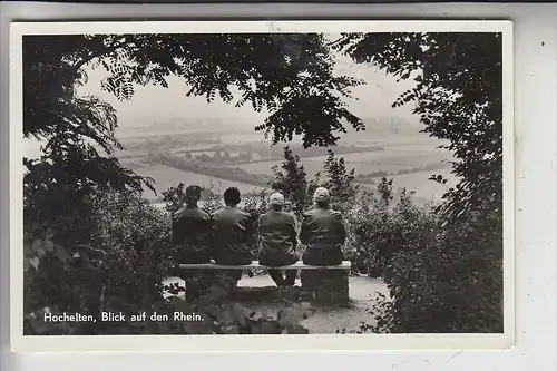 4240 EMMERICH - HOCHELTEN, Blick auf den Rhein, 1957