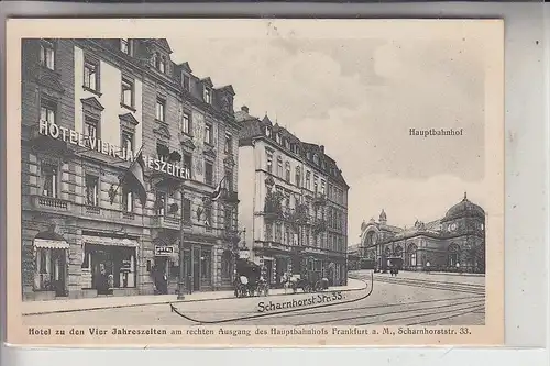6000 FRANKFURT, Hotel zu den Vier Jahreszeiten, Scharnhorststrasse, 1922