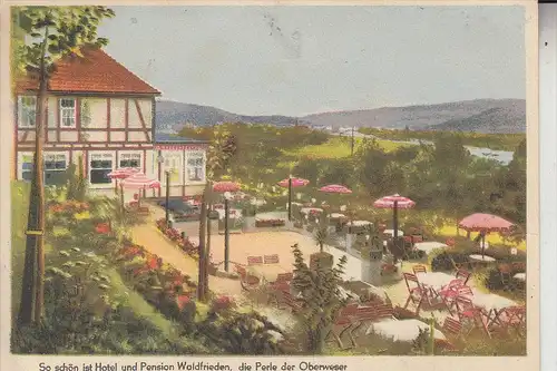 3472 BEVERUNGEN, Hotel, Pension "Waldfrieden", 1952