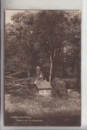 4190 KLEVE, Partie im Forstgarten, 1927