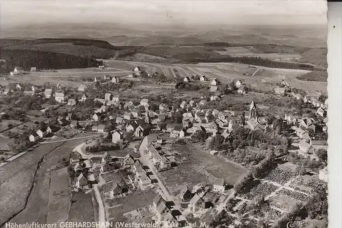 5241 GEBHARDSHAIN, Ortsansicht, Luftaufnahme, 1966