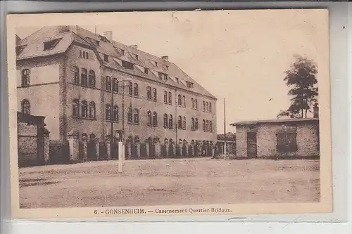 6500 MAINZ - GONSENHEIM, Kaserne / Casernement Quartier Bridoux