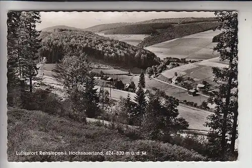 5948 SCHMALLENBERG - REHSIEPEN, Landpoststempel "Mittelsorpe über Schmallenberg", 1959