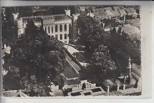 NL - NOORD-BRABANT - TILBURG, Stadhuis, Luchtopname, 1955