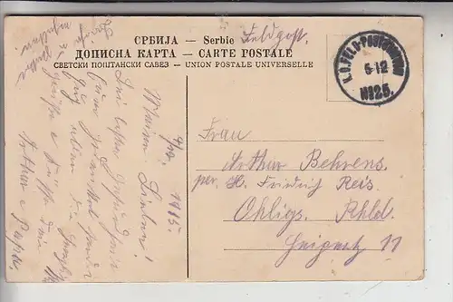 SRB - SERBIEN, Belgrad, 1915, Deutsche Feldpost