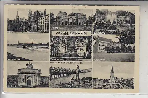 4230 WESEL, Mehrbildkarte