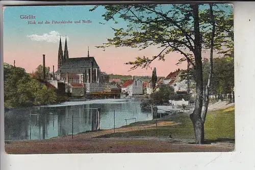 0-8900 GÖRLITZ, Peterskirche und Neiße
