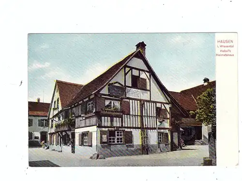 7862 HAUSEN im Wiesental, Hebel's Heimathaus