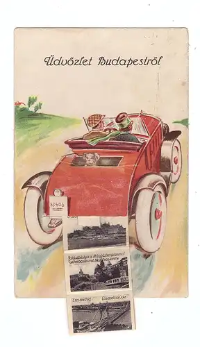 H 1011 BUDAPEST, Klapp-Leporello