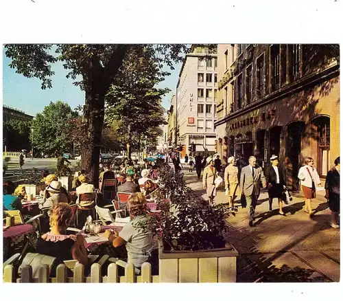 4000 DÜSSELDORF, Königsallee, Boulevard-Cafe