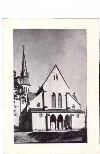 BÖHMEN & MÄHREN - REITENDORF / RAPOTIN, Kirche, Nachkriegs-Karte, 1959