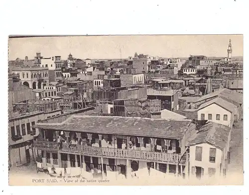 EGYPT - PORT SAID, Native Quarter