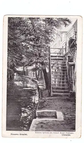 UTRECHT STAD, Nieuwe Gracht, ca. 1905, kl. knik