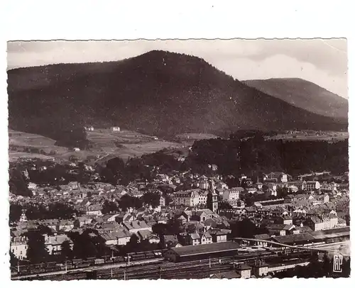 F 88100 SAINT DIE, Vue generale, La Gare / Station / Bahnhof