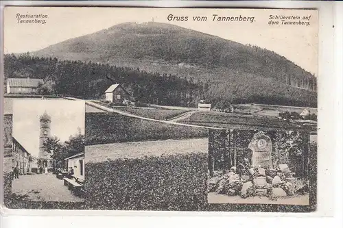 BÖHMEN & MÄHREN, SANKT GEORGENBERG / JIRETIN POD JEDLOVOU, Gruss vom Tannenberg, 191...