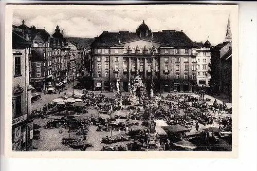 BÖHMEN & MÄHREN - BRÜNN / BRNO, Krautmarkt, 1944, Knick