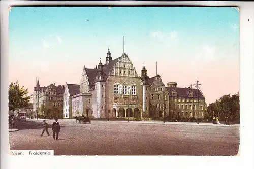 POSEN - Posen / POZNAN, Akademie, color, ca. 1905