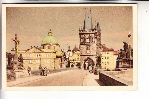 BÖHMEN & MÄHREN - PRAHA / PRAG, Altstädter Brückenturm, 1940