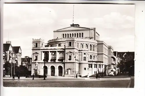 POMMERN - SZCZECIN / STETTIN, Stadttheater, Nachkriegskarte